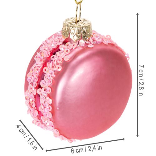 Ciondolo a forma di macaron