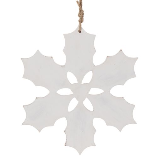 Decorazione natalizia a forma di agrifoglio, da appendere, 26 cm | Floristik24.it