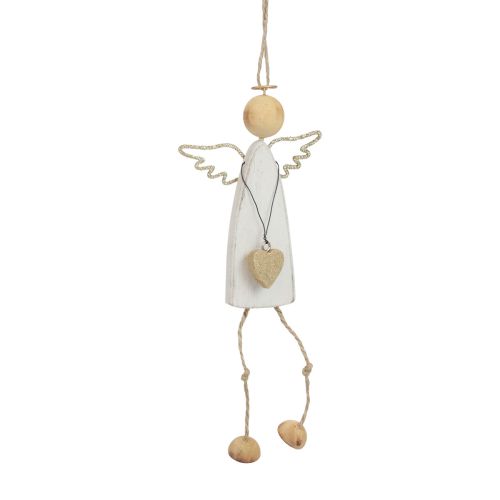 Prodotto Ciondolo angelo Decorazione natalizia da appendere H22cm 3pz