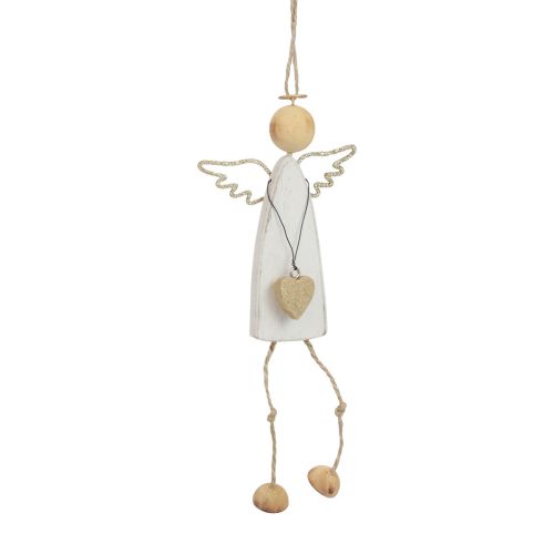 Prodotto Ciondolo angelo Decorazione natalizia da appendere H22cm 3 pz
