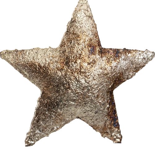 Prodotto Decorazione da appendere decorazione stella natalizia in metallo argento 11 cm 3 pz