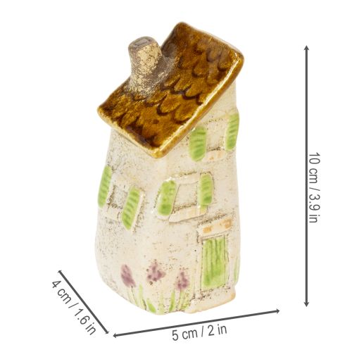 Prodotto Decorazione in ceramica per interni e vasi da fiori. Ideale come regalo. 10 cm, 3 pezzi.