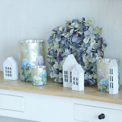 Prodotto Case in miniatura per l'arredamento e l'atmosfera degli interni, molto decorative, design senza tempo per la casa, 14 cm, 4 pezzi