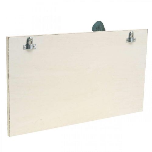 Floristik24 Armadio da spiaggia, decoro marittimo in legno, porta marinaio Shabby Chic L33cm