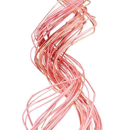 Floristik24 Salice Mezzo Riccio 100 cm Rosa 30 pz
