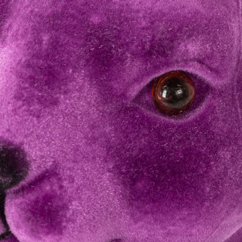 Prodotto Busto di coniglio floccato Thinking Rabbit per Pasqua, 16,5×13×27 cm