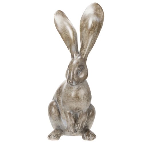 Prodotto Statuina decorativa a forma di coniglio per eleganti decorazioni primaverili e pasquali, 52 cm