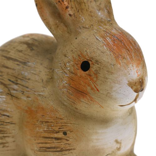 Floristik24 Coniglio in ceramica naturale 7 cm x 8 cm 6 pezzi