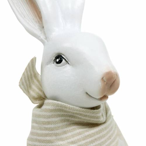 Prodotto Seggiolino per il bordo del coniglio con decorazione pasquale 26 cm Figura di coniglietto pasquale 2 pezzi