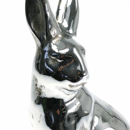 Floristik24 Bunny argento antico H31cm