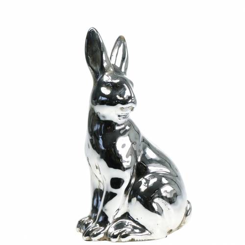 Floristik24 Bunny argento antico H31cm