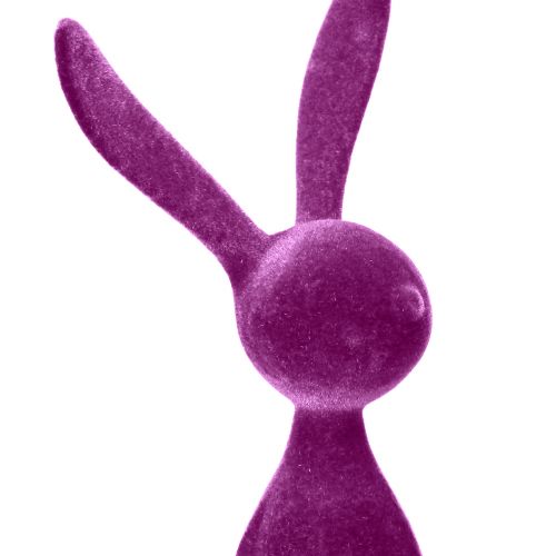 Prodotto Coniglietti pasquali Rabbit Edge Sitters colorati floccati – 2a scelta – 28 cm 4 pezzi