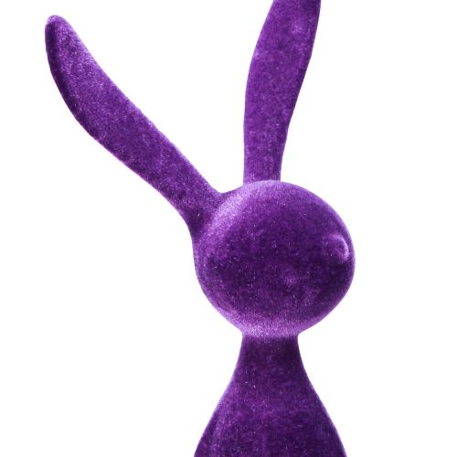 Prodotto Sgabello Bunny Edge Easter Bunny Floccato Viola Lilla – 2a Scelta – 28cm 3 Pezzi