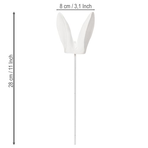 Prodotto Orecchie da coniglio per decorazioni e celebrazioni pasquali festive, 28 cm, 8 pezzi