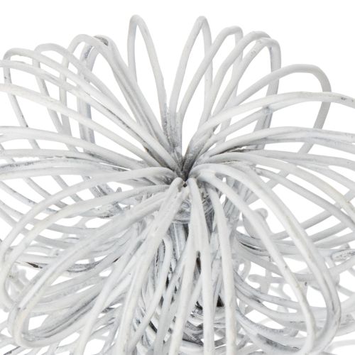 Prodotto Campanello vintage in filo metallico per decorazioni da tavola in stile rustico, 23 cm