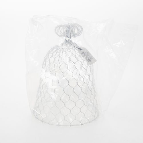 Prodotto Campanello vintage in filo metallico per decorazioni da tavola in stile rustico, 23 cm