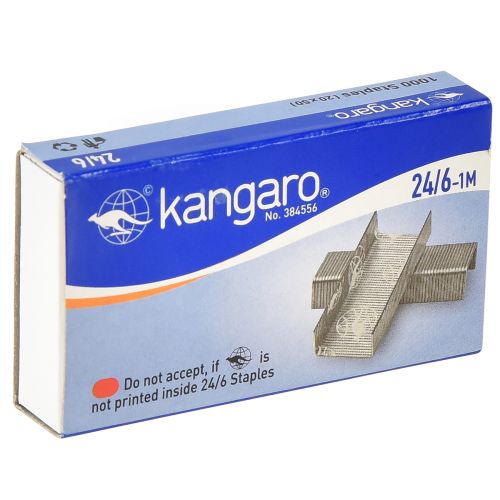 Punti per cucitrici graffe 24/6-1M 1000 pz