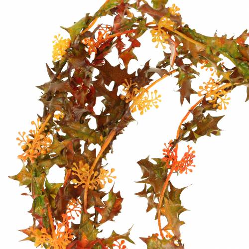 Floristik24 Ghirlanda autunnale arancione 3m