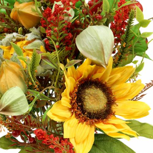 Floristik24 Bouquet di girasoli autunnali Ø30cm