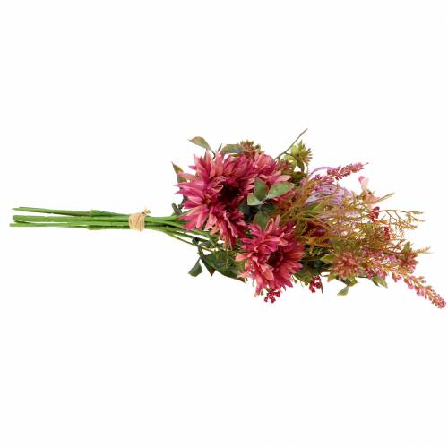 Floristik24 Mazzo di fiori autunno fucsia 40cm