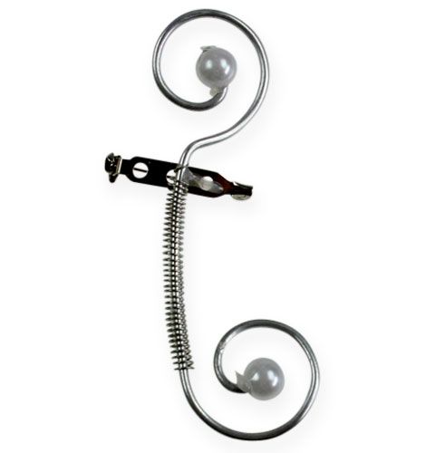 Prodotto Spilla nuziale con perle, argento 8 cm 24 pz