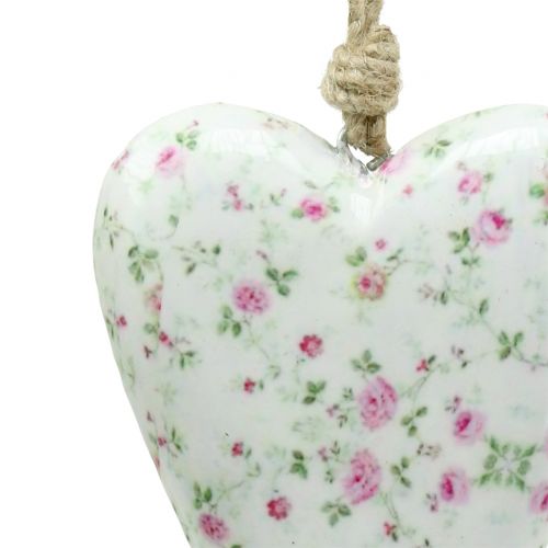 Floristik24 Cuore per rose pendenti 10 cm x 15 cm