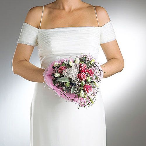 Prodotto Porta bouquet da sposa in schiuma floreale Ø7cm 16cm 6pz