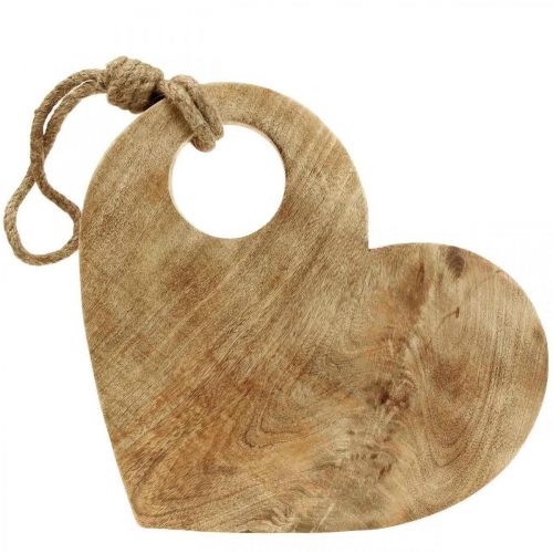 Prodotto Cuore in legno decorazione da parete cuore vassoio decorazione piatto cuore 39cm