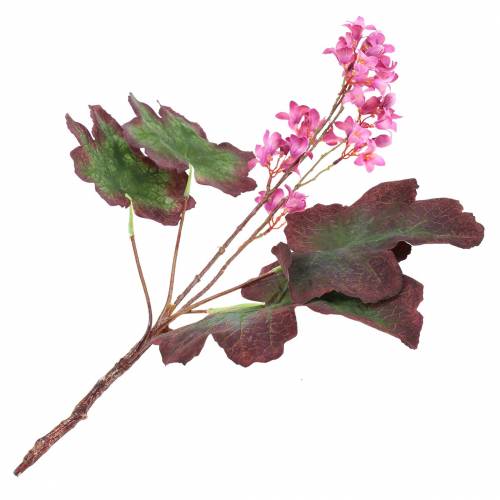 Floristik24 Purple Bells Heuchera Deco Ramo Rosa 44cm