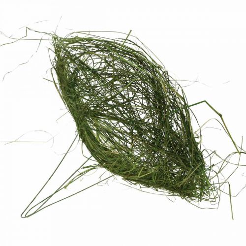 Prodotto Polsino in erba polsino in struzzo verde decorazione a molla Ø20cm 6pz