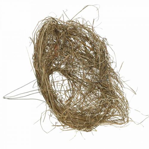 Floristik24 Bracciale bouquet natura bracciale in fieno Ø20cm 6pz