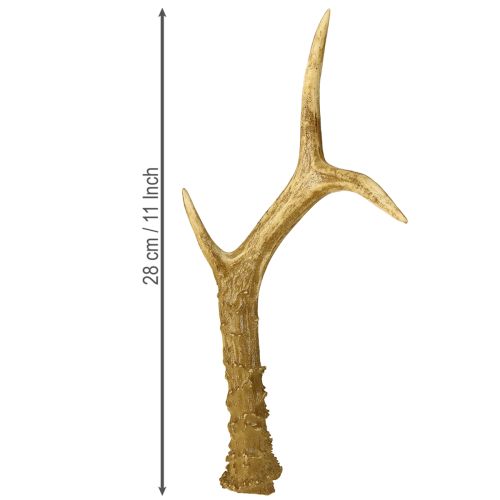 Prodotto Decorazione in corna di cervo, corna artificiali, decorazione da tavolo 28×14 cm