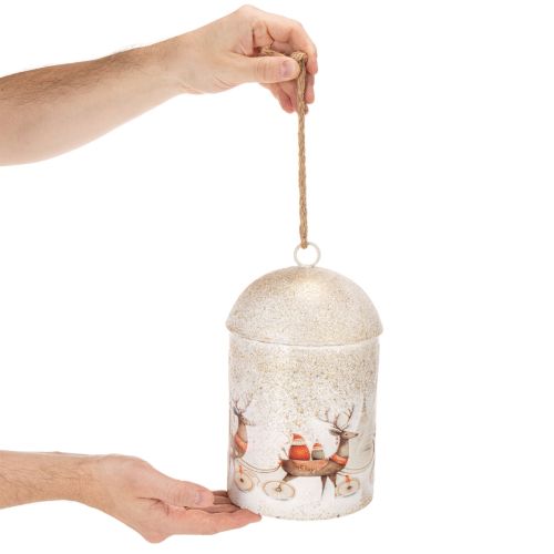 Campanulare con motivo natalizio da appendere, 26 cm | Floristik24.it