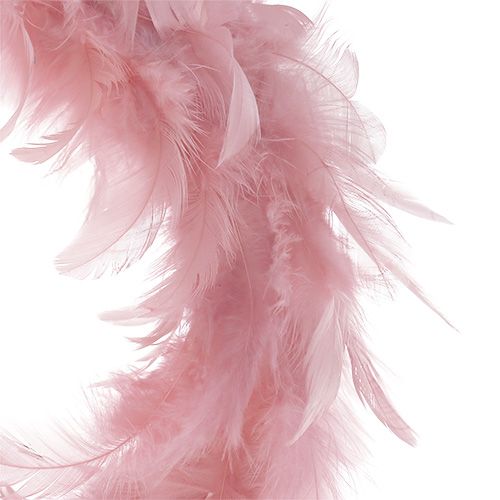 Floristik24 Decorazione di cerimonia nuziale Corona di primavera Rosa Ø20cm 3 pezzi