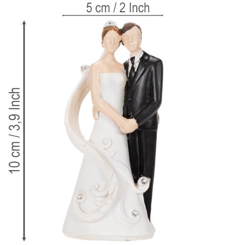Statuetta nuziale degli sposi, 10,5 cm | Floristik24.it