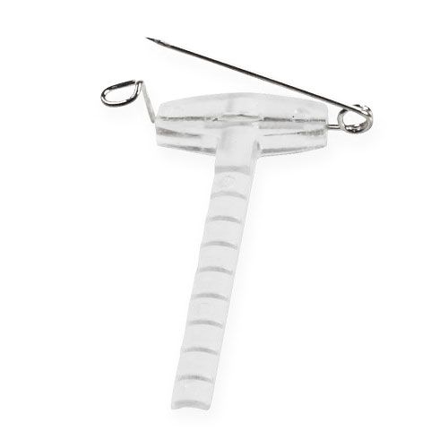 Prodotto Spilla nuziale trasparente/argento 5 cm 50 pz