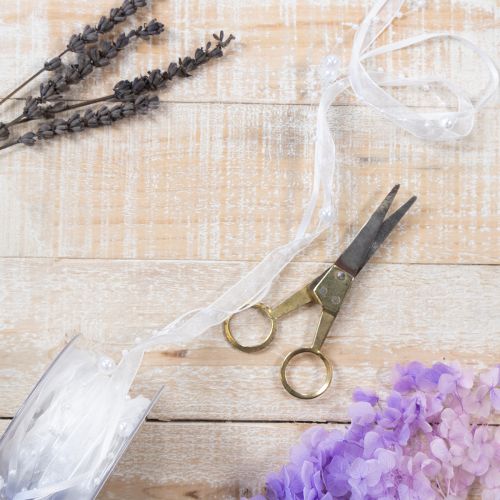 Prodotto Nastro da matrimonio bianco 20 mm 5 m