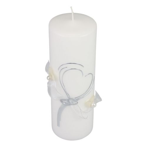 Prodotto Candela nuziale candela nuziale candela nuziale argento 240/80mm