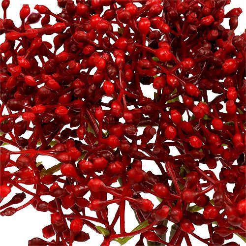 Floristik24 Ramo di fiori di sambuco rosso 55cm 4 pezzi