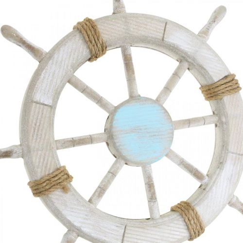 Floristik24 Volante in legno Decorazione nautica Decorazione murale marittima Ø45cm