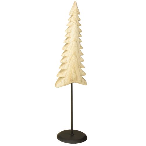 Floristik24 Decorazione per albero di Natale in legno naturale, decorazione in legno naturale da appoggiare H41cm
