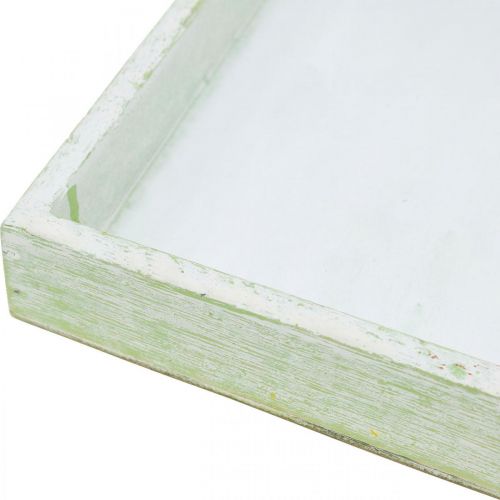Floristik24 Sottobicchiere in legno, decorazione da tavola, vassoio per piantare 19×19 cm