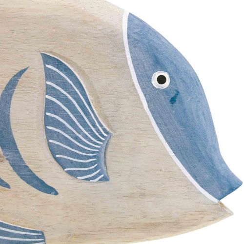 Floristik24 Pesce in legno deco grande, pesce decorativo in piedi H30cm
