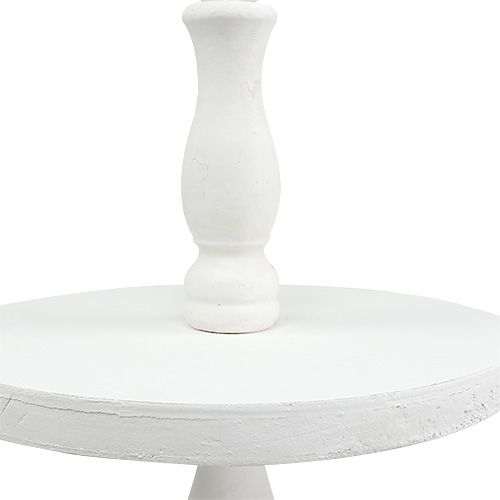 Mensola in legno bianca H50cm | Floristik24.it