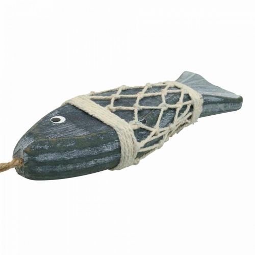 Floristik24 Deco pesce in legno, pesce decorativo per appendere 16,5 cm