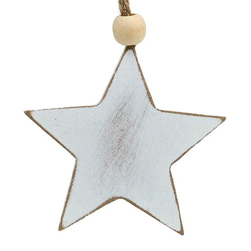 Prodotto Appendini in legno assortiti. Bianco 5-6 cm 6 pezzi