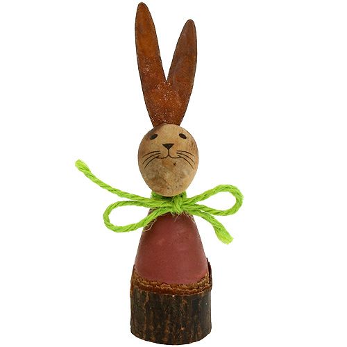 Floristik24 Coniglietto di legno assortito 8 cm 6 pezzi