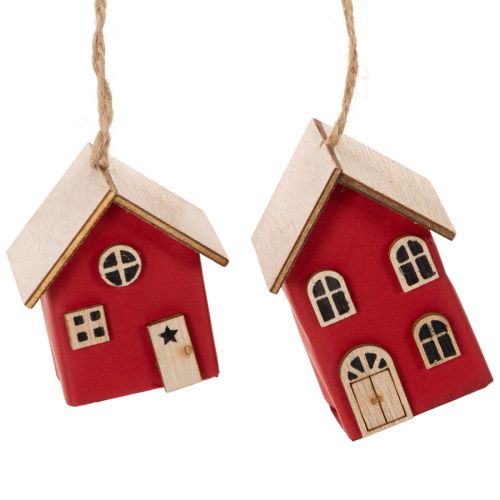 Set di decorazioni da appendere per la casa, stile scandinavo, 7 cm, 6 pezzi