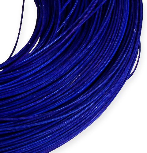 Floristik24 Tubo di vimini blu 1,3 mm 250 g