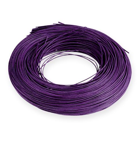 Floristik24 Canna di vimini viola 1,3 mm 200 g